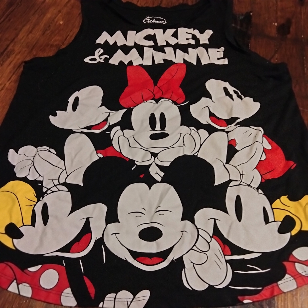 Disney Mickey Minnie Tank Top Size XXL 15-17